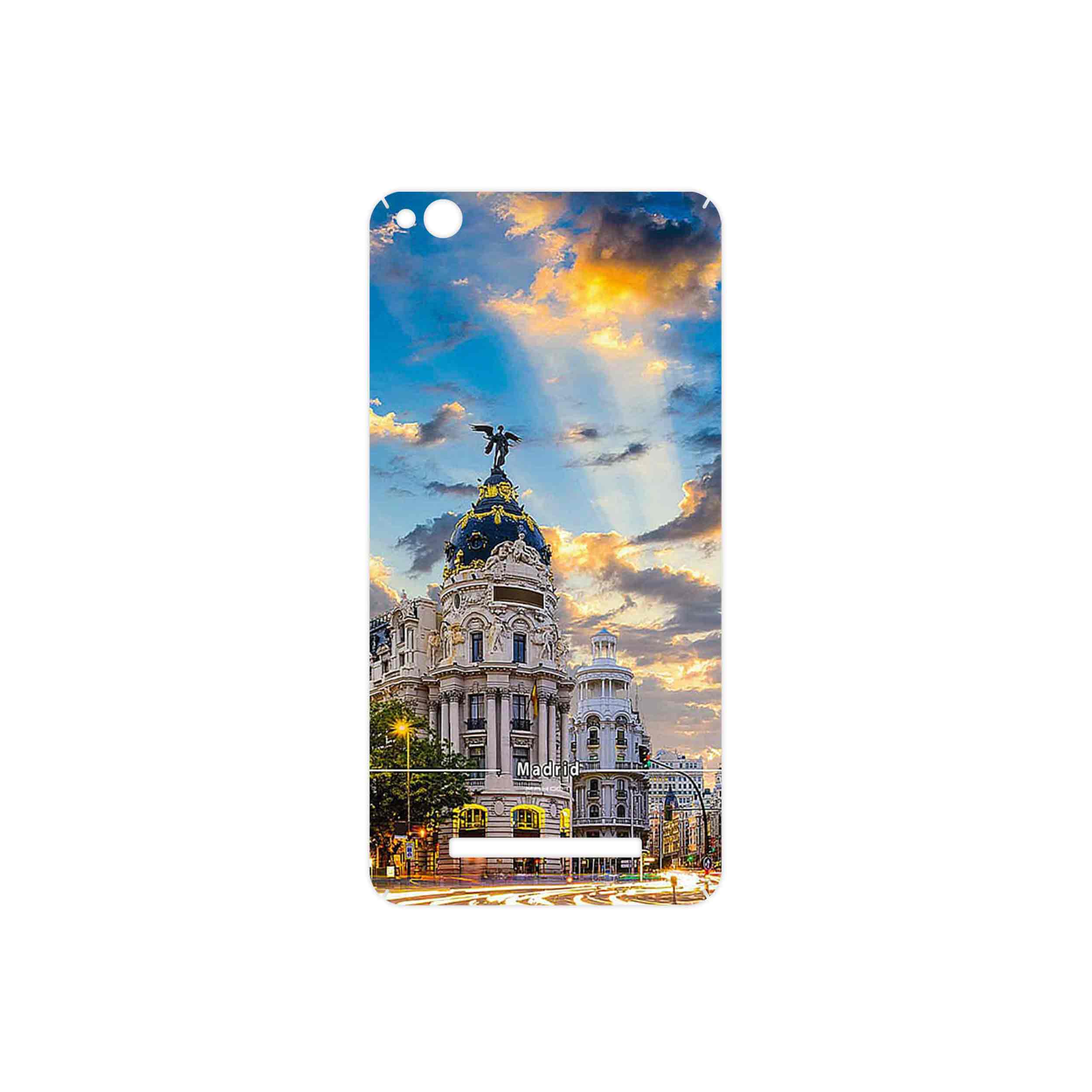 برچسب پوششی ماهوت مدل City of Madrid مناسب برای گوشی موبایل شیائومی Redmi 4A
