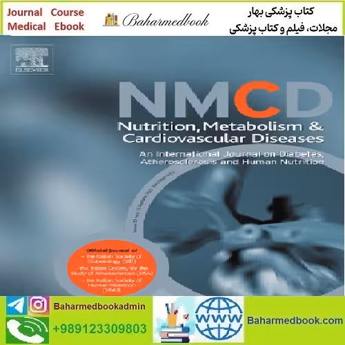 Nutrition Metabolism and Cardiovascular Diseases Volume 30 Is