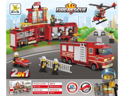 ساختنی ایستگاه آتش‌نشانی دو مدل ایتم 505