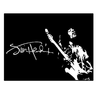 تابلو شاسی بکلیت طرح گیتاریست جیمی هندریکس مدل SH-S6188