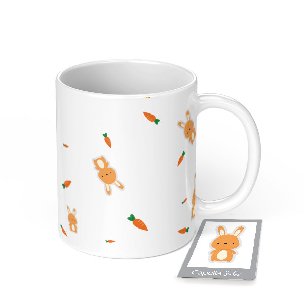 ماگ مگی مدل دلیله به همراه استیکر