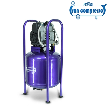 کمپرسور باد 80 لیتری 1800 وات | اویل فری | برند موتور JUN AIR