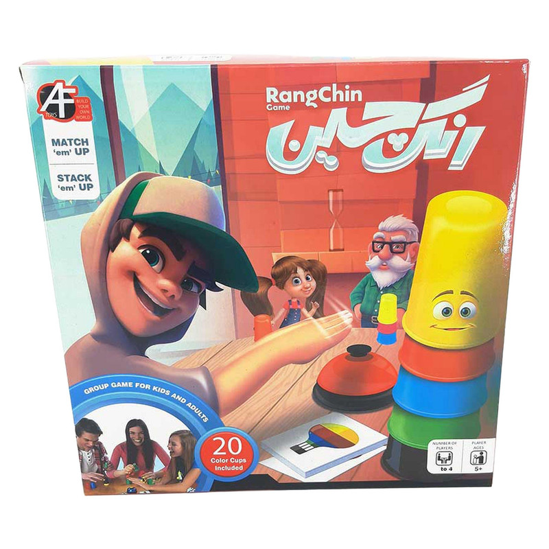 بازی فکری ای اف تویز مدل رنگ چین کد 015 | چاوه