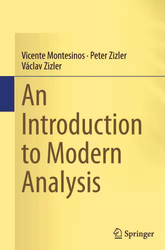خرید و دانلود نسخه کامل کتاب An Introduction to Modern Analysis