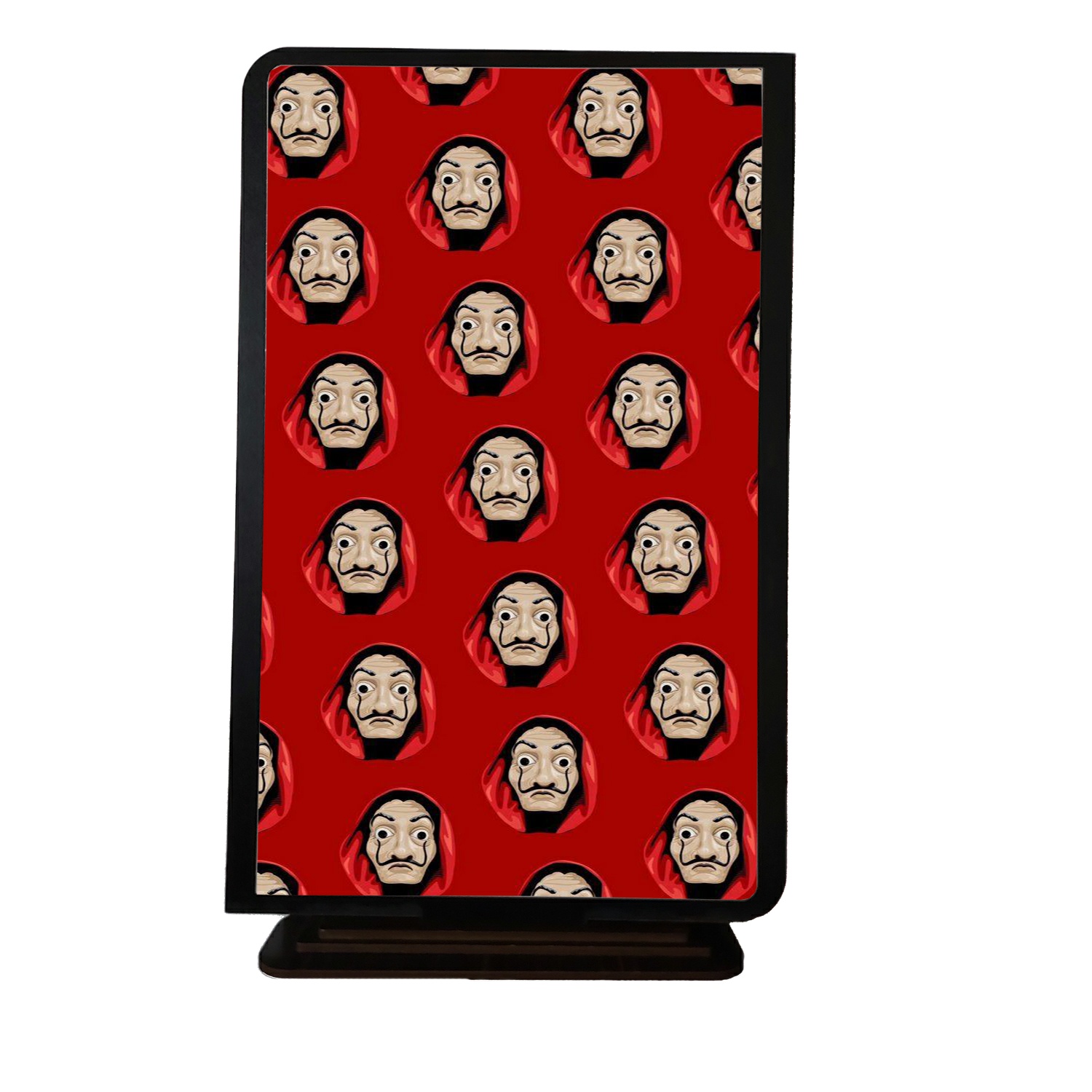 تابلو شاسی رومیزی طرح سریال Money Heist خانه کاغذی مدل nn10