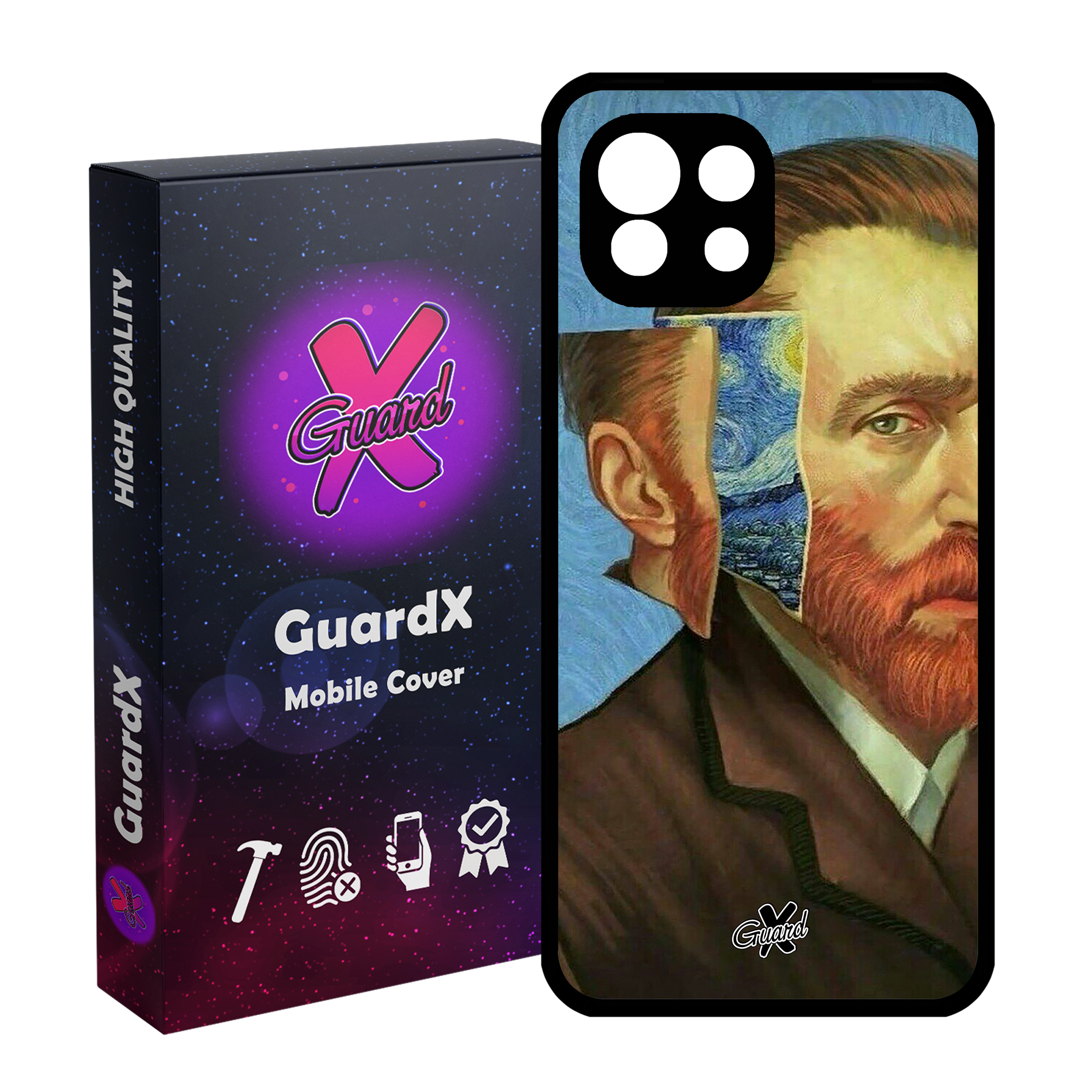 کاور گارد ایکس طرح Art مدل Glass10008 مناسب برای گوشی موبایل شیائومی Mi 11 Lite