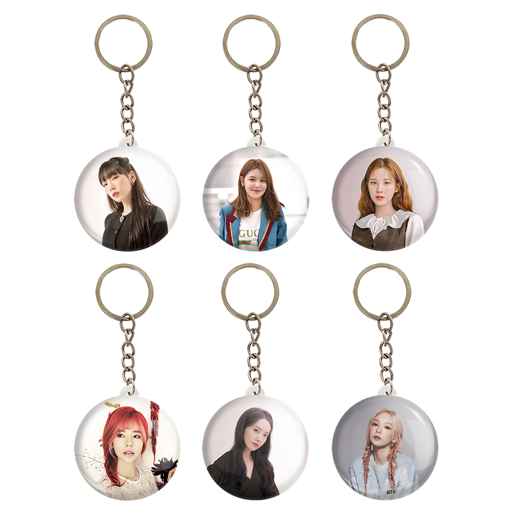 جاکلیدی خندالو مدل گروه Girls Generation کد 583A مجموعه 6 عددی