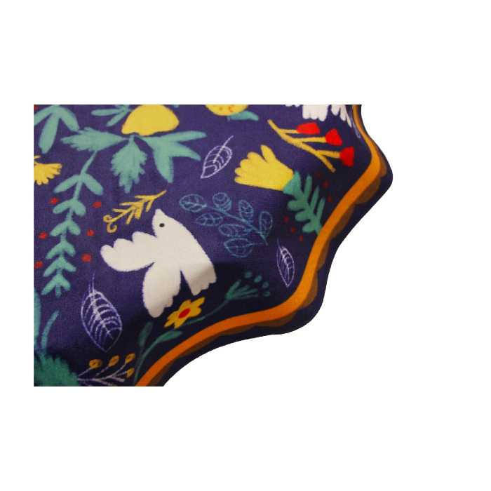 رومیزی طرح پرنده