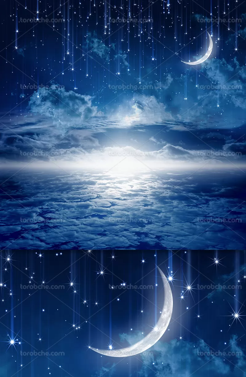 عکس آسمان پر ستاره | گرافیک با طعم تربچه