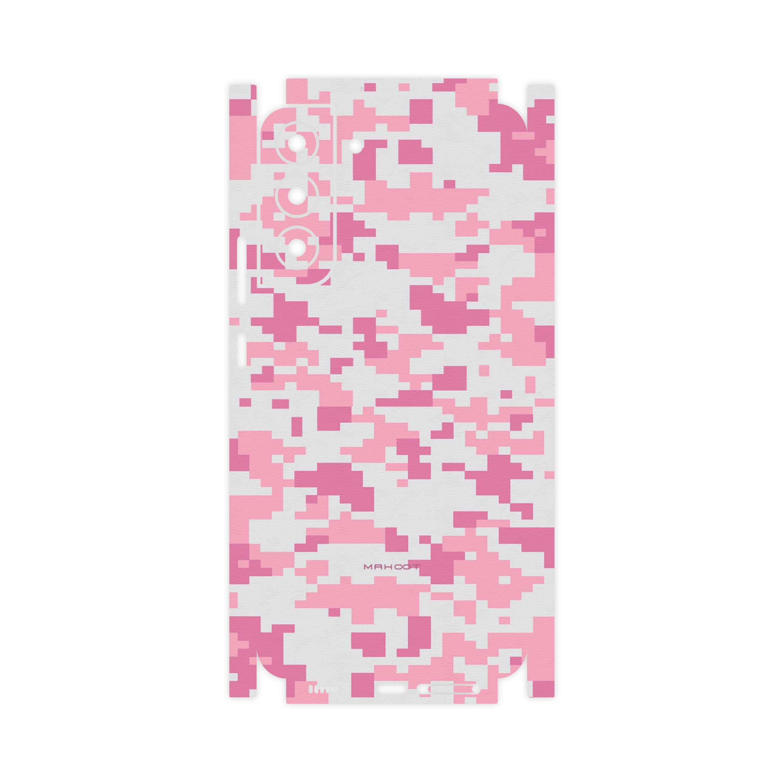 برچسب پوششی ماهوت مدل Army-Pink-pixel-FullSkin مناسب برای گوشی موبایل سامسونگ Galaxy S22 Plus 5G