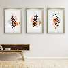 تابلو مدل مینیمال دکوراتیو کد LA-G3076 مجموعه 3 عددی