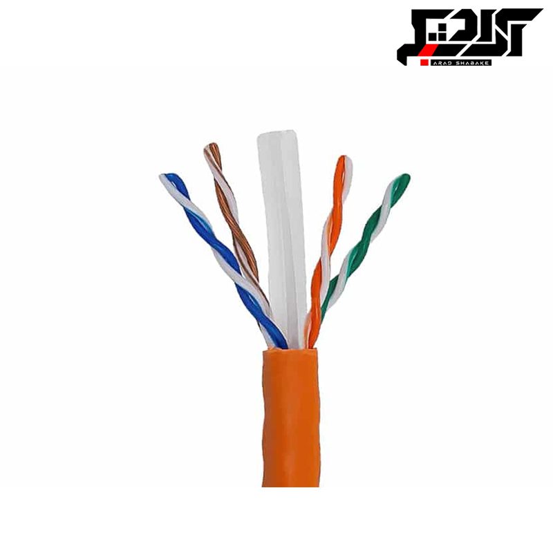 کابل شبکه CAT6 نگزنس UTP تمام مس 0.48