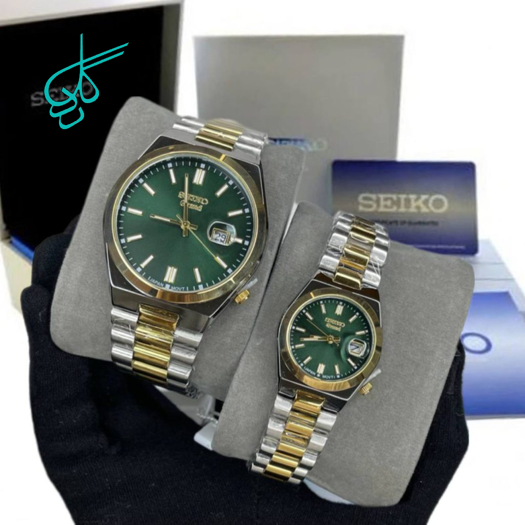 خرید ست ساعت سیکو مدل گرند کیفیت عالی موتور ژاپن رنگ ثابت کد 2116352 - ردگل