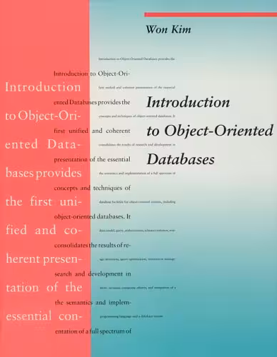 خرید و دانلود نسخه کامل کتاب Introduction to Object-Oriented Databases