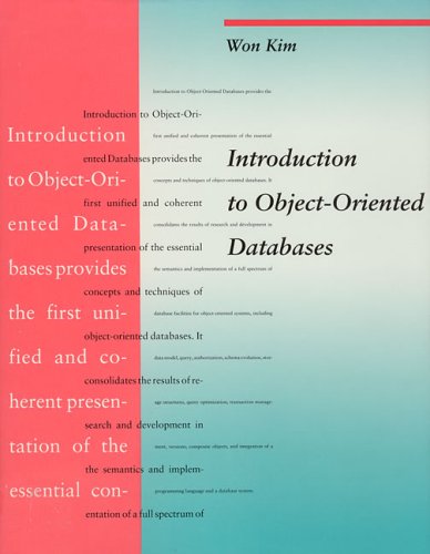 خرید و دانلود نسخه کامل کتاب Introduction to Object-Oriented Databases