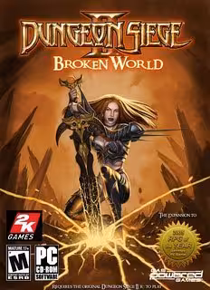 بازی کامپیوتر dungeon siege 2  broken world