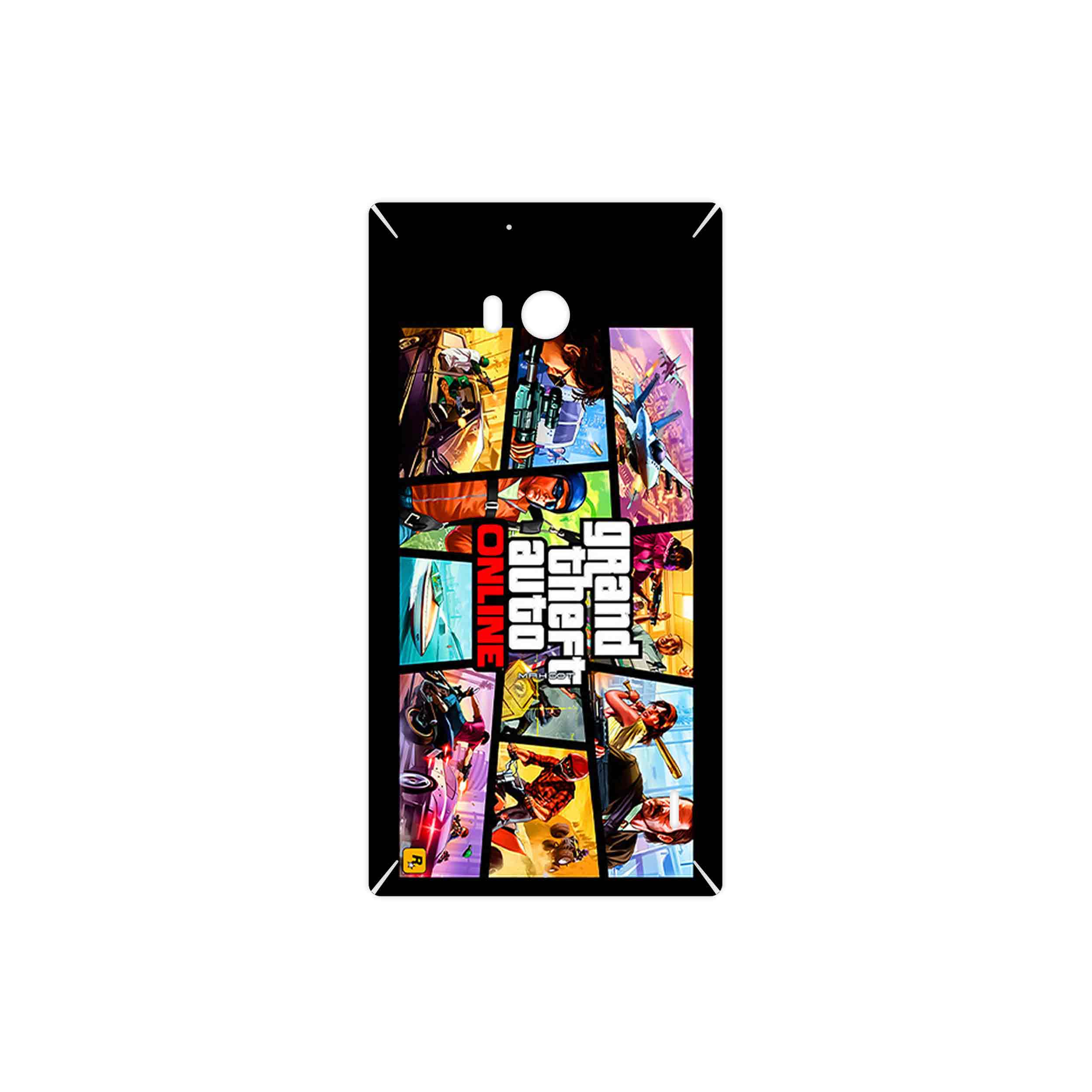 برچسب پوششی ماهوت مدل GTA Online Game Series مناسب برای گوشی موبایل نوکیا Lumia 930