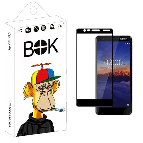 محافظ صفحه نمایش بوک مدل Thin Full مناسب برای گوشی موبایل نوکیا 5.1 | کالا برتری