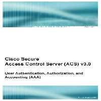 خرید و دانلود نسخه کامل کتاب Cisco secure access control server