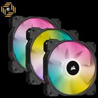 فن کیس کورسیر iCUE SP120 RGB ELITE بسته 3 عددی
