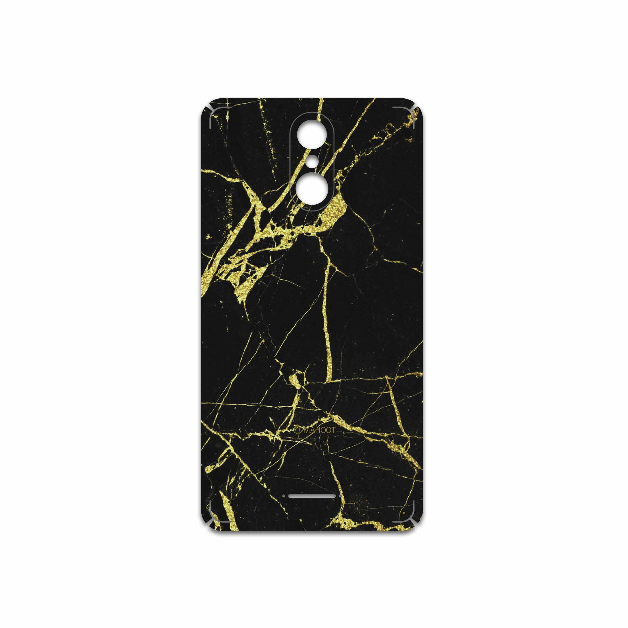 برچسب پوششی ماهوت مدل Graphite-Gold-Marble مناسب برای گوشی موبایل تکنو WX3F LTE