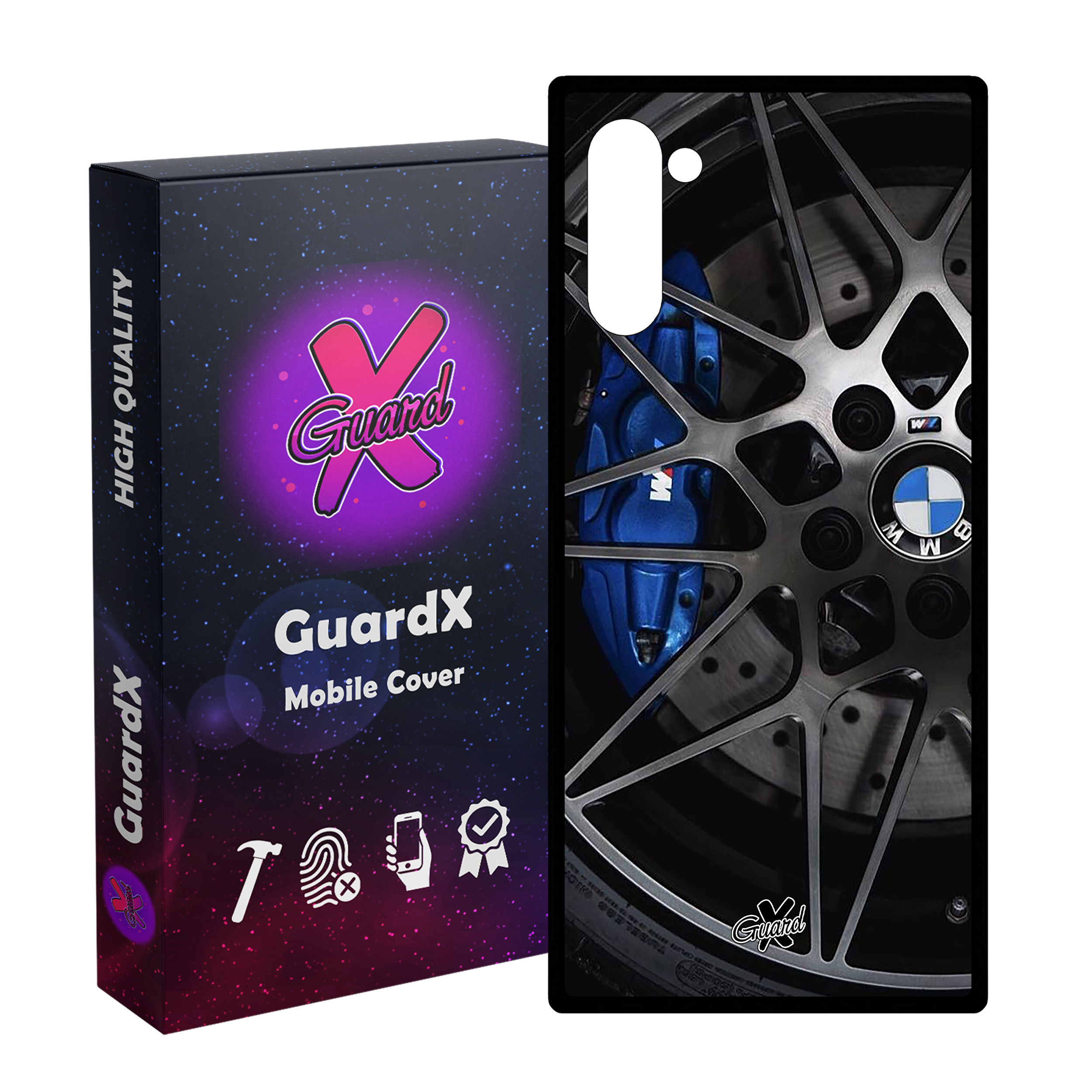 کاور گارد ایکس طرح BMW مدل Glass10437 مناسب برای گوشی موبایل سامسونگ Galaxy Note 10