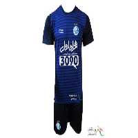 پیراهن شورت استقلال تمرینی  استین کوتاه  95/96 فلامنت(کیفیت A)