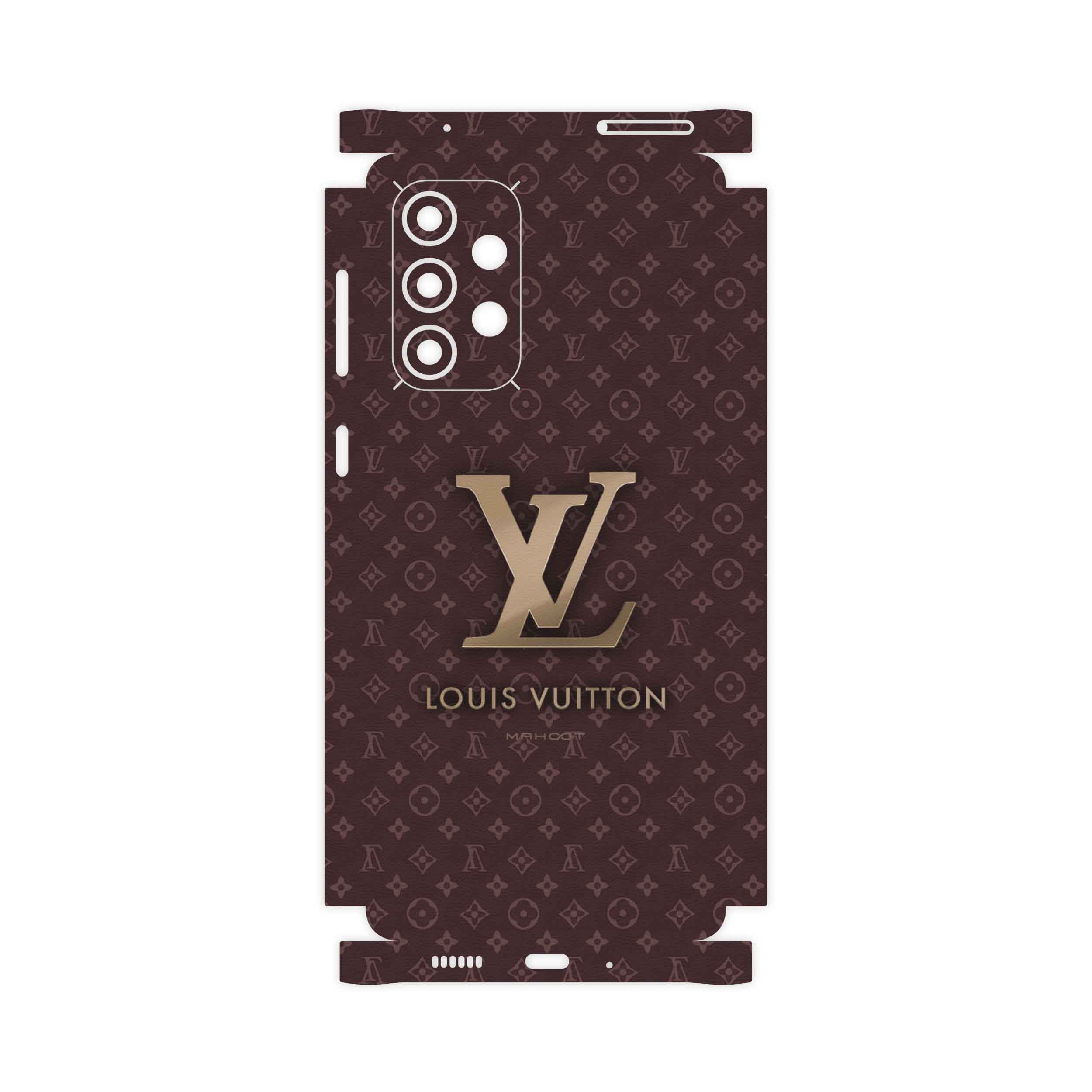 برچسب پوششی ماهوت مدل LOUIS-VUITTON-Logo-FullSkin مناسب برای گوشی موبایل سامسونگ Galaxy A33 5G