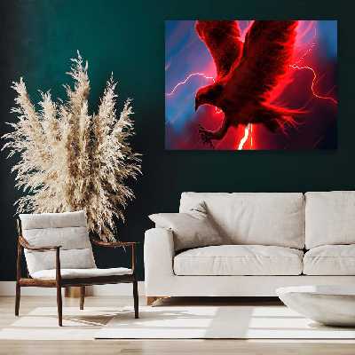 تابلو شاسی مدل eagle struck by lightning کد S-12006