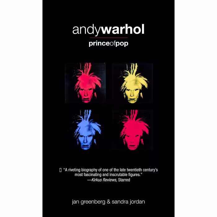 کتاب Andy Warhol, Prince of Pop اثر Jan Greenberg and Sandra Jordan انتشارات Laurel Leaf