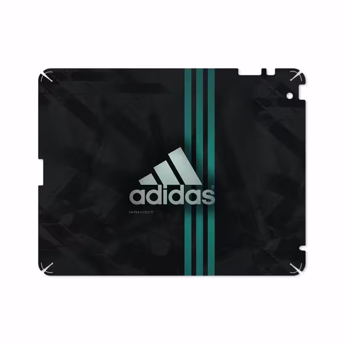 برچسب پوششی ماهوت مدل adidas-Logo مناسب برای تبلت اپل iPad 2 2011 A1397