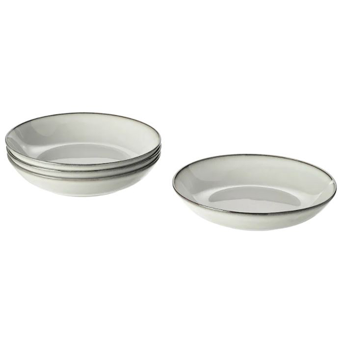 خورشت خوری سرامیکی طرح سنگ ایکیا مدل GLADELIGبسته 1 عددی