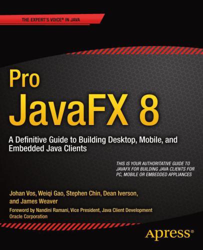 خرید و دانلود نسخه کامل کتاب Pro JavaFX 8
