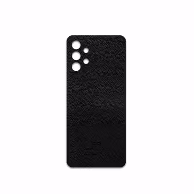 برچسب پوششی ماهوت مدل Black-Leather مناسب برای گوشی موبایل سامسونگ Galaxy A32 4G