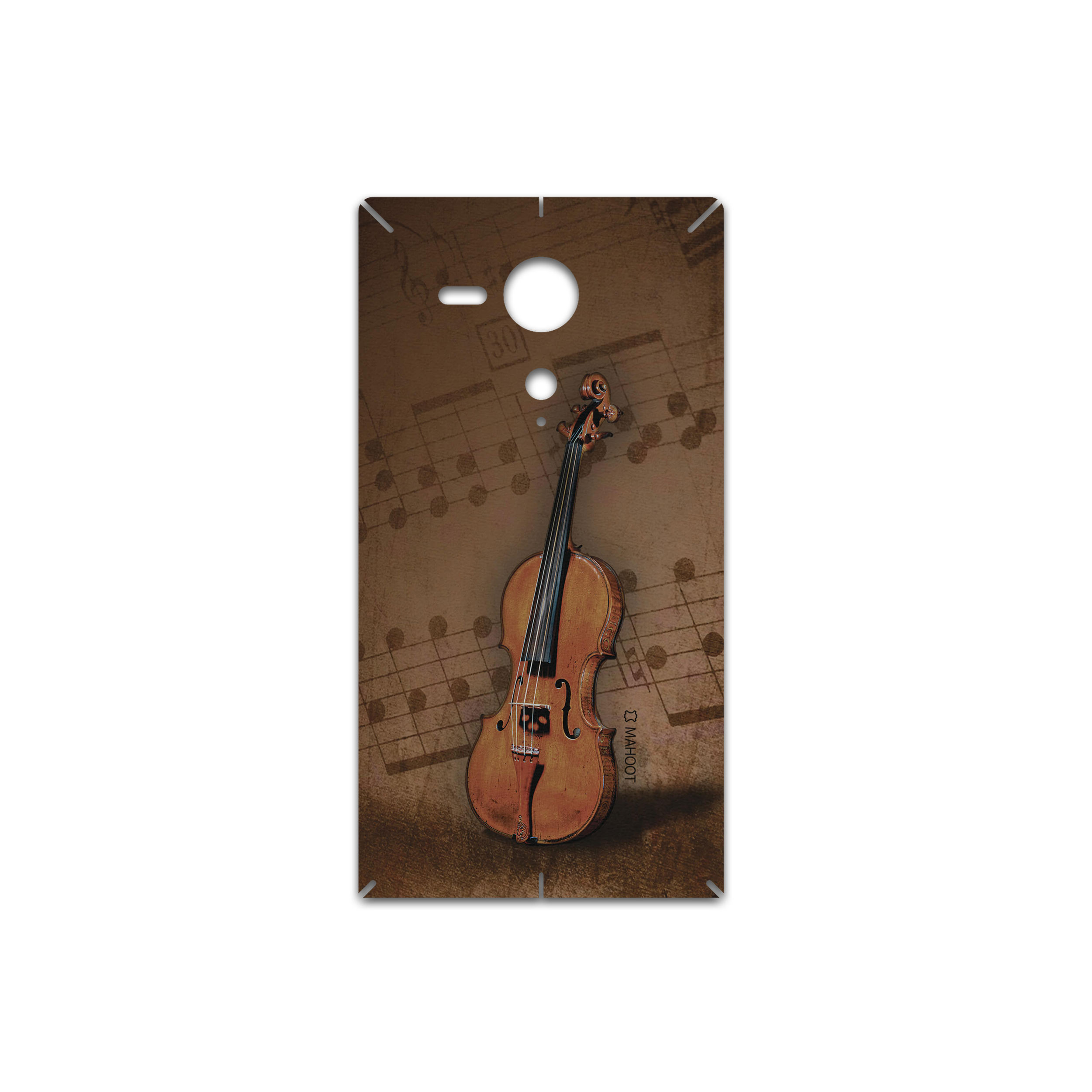 برچسب پوششی ماهوت مدل Violin-Instrument مناسب برای گوشی موبایل سونی Xperia SP