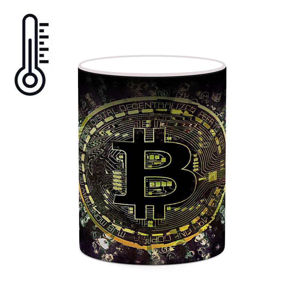 ماگ حرارتی کاکتی طرح کریپتو کارنسی و ارزهای دیجیتال مدل mgh23899