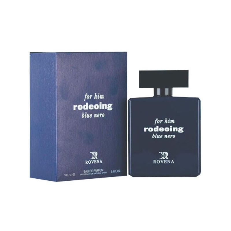 ادوپرفیوم مردانه نارسیس بلو نویر روونا مدل Rodeoing Blue Nero حجم 100 میلی لیتر