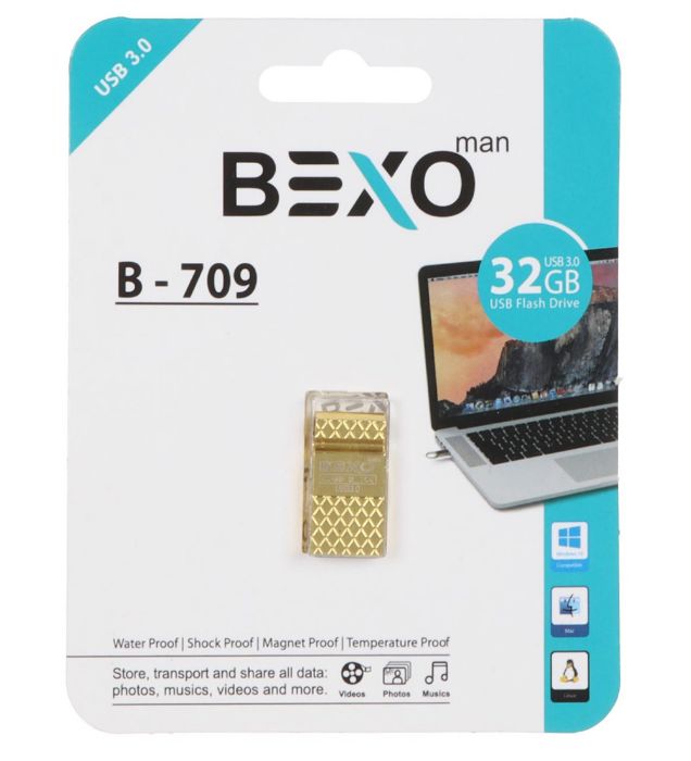 فلش مموری بکسو مدل B-709 USB 3.0 ظرفیت 32 گیگابایت