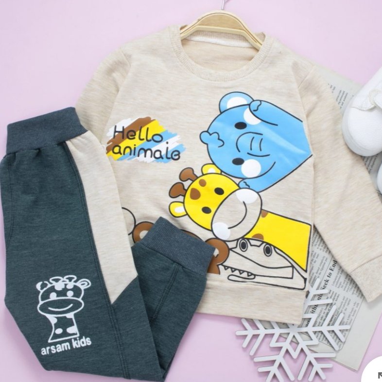 بلوز و شلوار بچه گانه آستین بلند