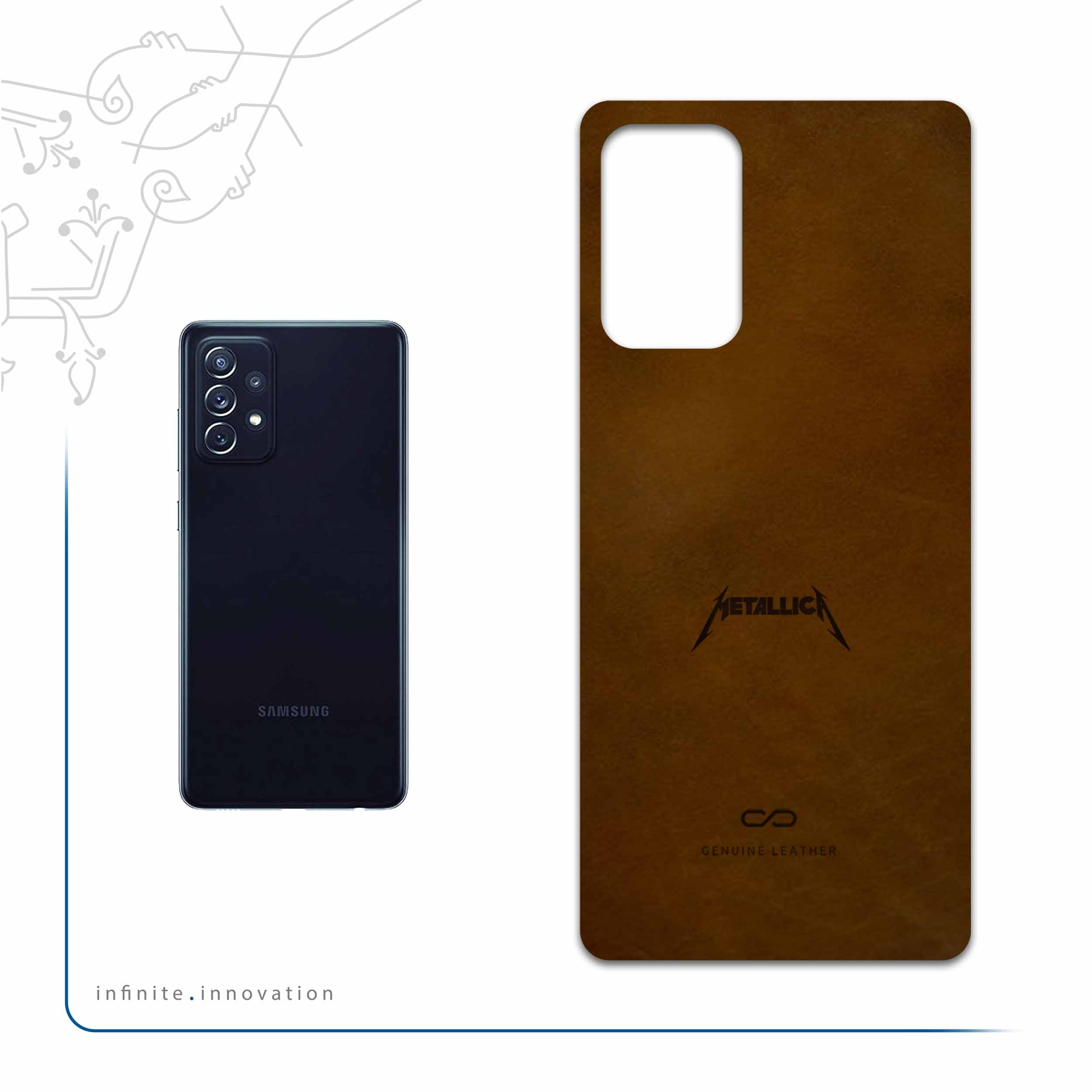 برچسب پوششی ماهوت مدل BFL-MTLC مناسب برای گوشی موبایل سامسونگ Galaxy A72