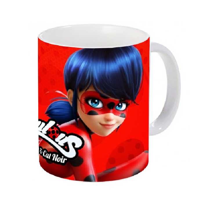 ماگ طرح دختر کفشدوزکی کد353