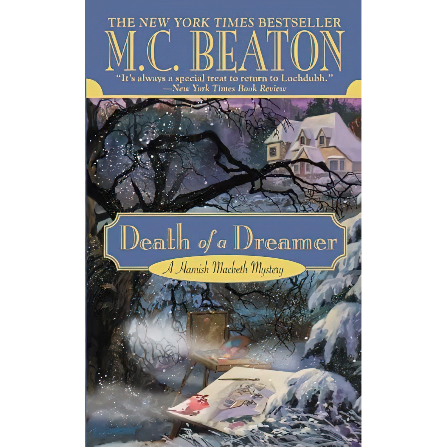 کتاب Death of a Dreamer اثر M C Beaton انتشارات Warner Books