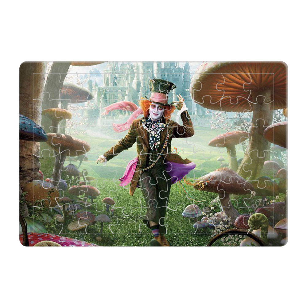 پازل 54 تکه طرح آلیس درسرزمین عجایب مدل P089