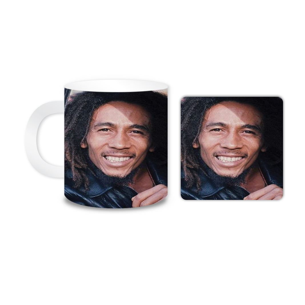 ماگ مدل گیتاریست کد 1266 به همراه زیر لیوانی