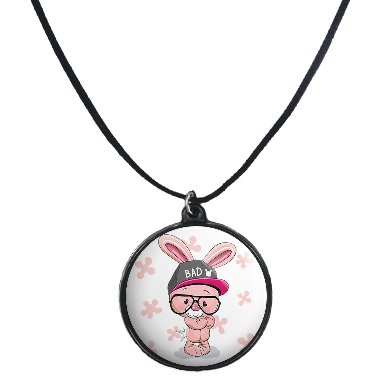 گردنبند پرمانه طرح cute کد pmb.26680مدل دو طرفه