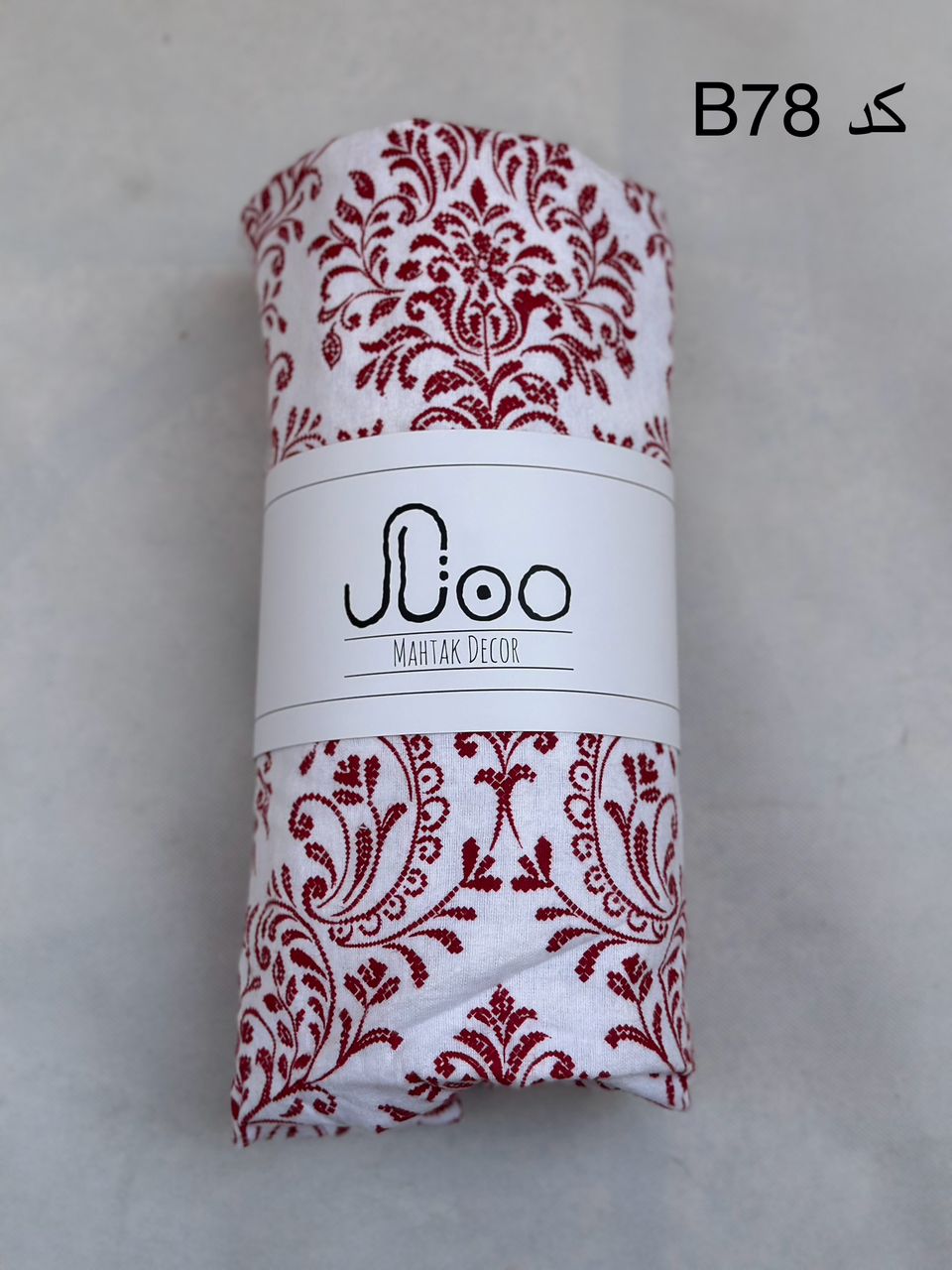 روتختی دونفره سه تکه کدB78 (کاور تشک،دوعدد روبالشتی)