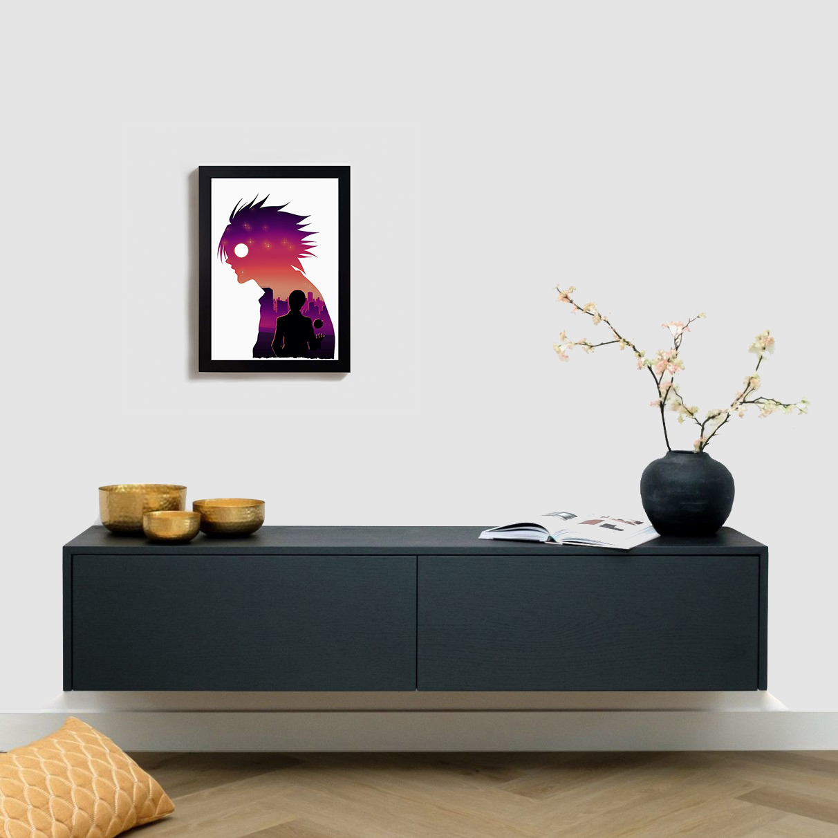 تابلو مدل انیمه دفترچه مرگ anime death note BL10