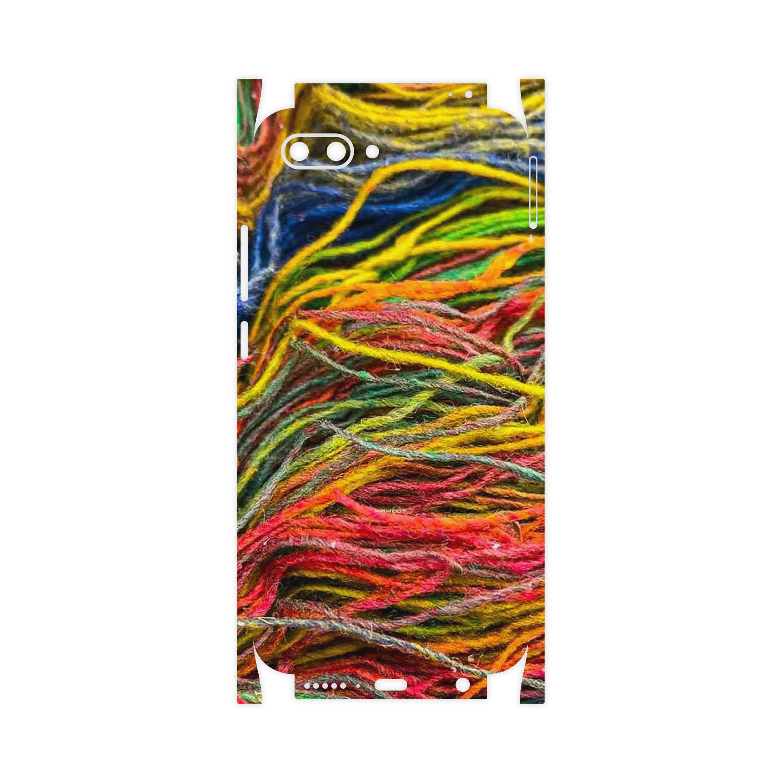 برچسب پوششی ماهوت مدل Fabric Texture 9-FullSkin مناسب برای گوشی موبایل آنر 10