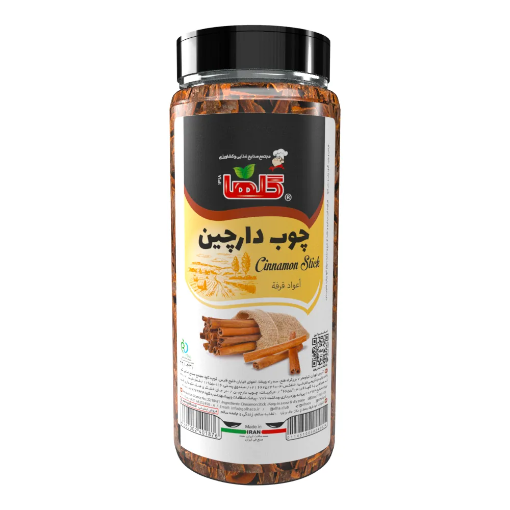 چوب دارچین سیگاری خانواده 250 گرم - P.E.T