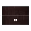 برچسب پوششی ماهوت مدل Dark-Gold-Stripes-Wood مناسب برای تبلت مایکروسافت Surface Pro 4 2015